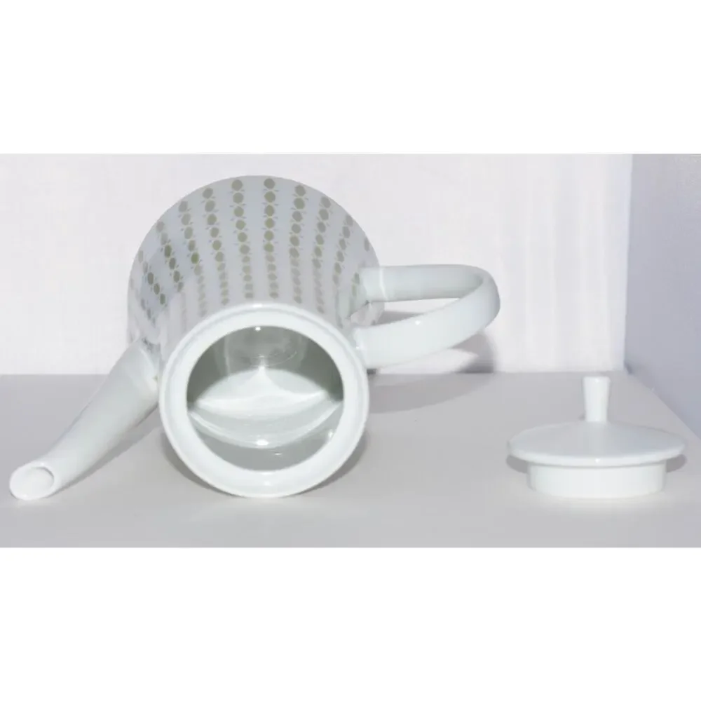 Melitta Zurich Luncheon Plates Coffee Tea Pot, Cup & Saucer 22pc MCM Modernism